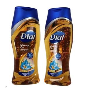 Dial Marula Oil Body Wash 2 Pack Moisturizing Clean Rinsing Rich Lather
